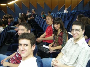 Music students in Podgorica, Montenegro
