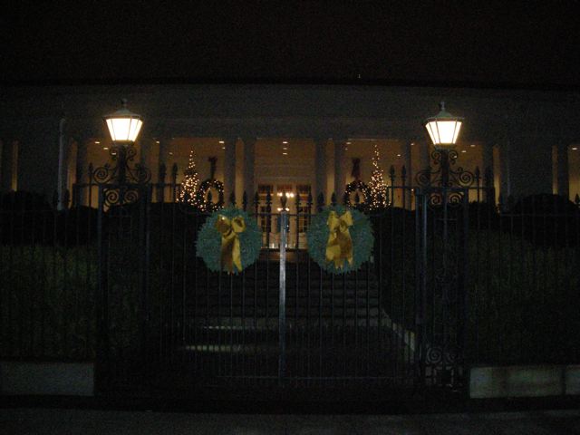 The East Wing of the White House, December 2009