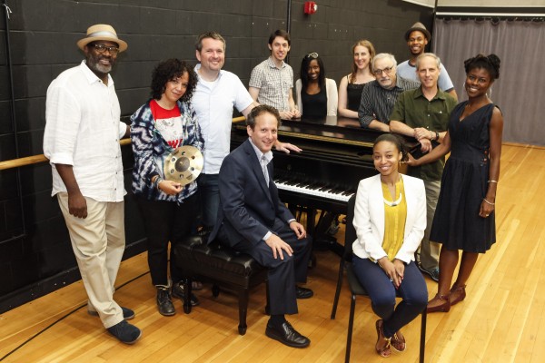 Participants at The Jazz Drama Program's Summer Jazz Arts Institute at Lehman College, City University of New York (photo by Ayano Hisa)