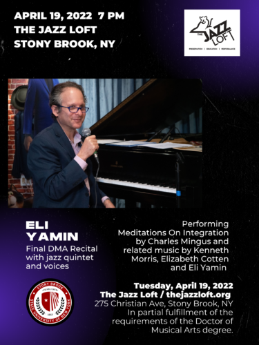 Eli Yamin | Jazz & Blues Pianist, Composer, Singer, Producer, Educator.